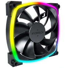 Кулер Montech AX120 PWM BLACK: Уровень шума, dB 27