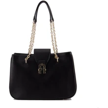 Женская сумка тоут Furla Cosy M Tote черная (WB00096): Пол Женский