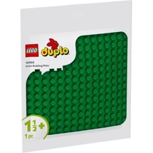 Конструктор LEGO DUPLO Classic Зелена будівельна пластина 1 деталь (10460): Серія DUPLO