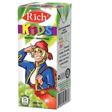 Нектар Rich Kids Виноград-Яблоко, 200 мл (WT00746): Объем, л 0.2