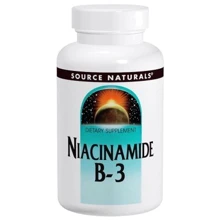 Source Naturals Niacinamide B-3 100 mg 250 Tabs Ниацинамид, витамин B3: Тип Витамин B