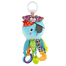 Мягкая игрушка-подвеска Lamaze Кальмар с прорезывателем (L27068): Производитель Lamaze