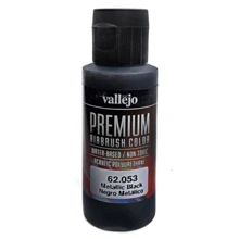Краска Vallejo акрил-полиуретановая Premium Color металлик черный (VLJ62053): Производитель Vallejo