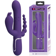 Вибратор с анальным и клиторальным стимулятором LYBAILE Pretty Love Cammy Dark Purple Twinkled Tenderness (BW-500036-2): Для кого Для женщин