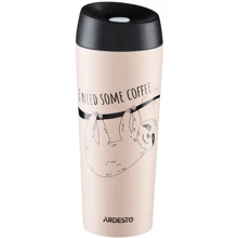 Ardesto Coffee time Bradypus бежевый 450 мл (AR2645DBE): Объем, л 0.45
