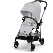 Прогулянкова коляска Cybex Melio Fog Grey з бампером (524000043): Тип коляски Прогулочная