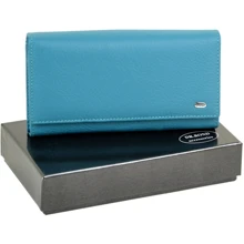 Женский кошелек Dr. Bond голубой (30468 l-blue): Пол Женский