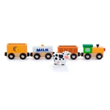 Набір для залізниці Viga Toys Поїзд-ферма (50821): Тип набор
