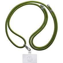 Ремешок для смартфона ArmorStandart Rope Titanium Moss with Clear holder (ARM76100): Цвет зеленый