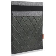 Gmakin Cover Sleev With Rubber Rhombus Band Black (GM20-12) for MacBook 12": Цвет черный (Black)