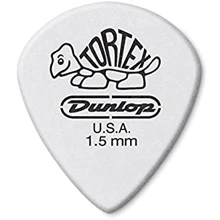 Медіатор Набор медиаторов DUNLOP 478P1.5 TORTEX WHITE JAZZ III PLAYERS PACK 1.5: Тип Медіатор