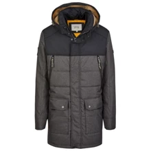 Куртка Camel Active Jacke 410410-6U96-08 50 серая зимняя с капюшоном: Вид Куртки