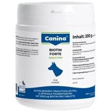 Витамины Canina Biotin forte 200 g 60 таб. Интенсивный курс для шерсти (4027565101108): Производитель Canina