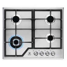 Варочная поверхность газовая Electrolux CGS6436BX: Расположение панели спереди