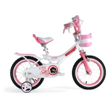 Велосипед RoyalBaby JENNY GIRLS 18", белый: Материал рамы сталь
