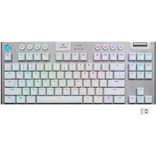 Клавіатура Logitech G915 Gaming TKL Tenkeyless Lightspeed Wireless RGB Mechanical White (920-009664): Підключення бездротове