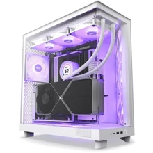 Корпус NZXT H6 Flow RGB All White (CC-H61FW-R1): Форм-фактор материнской платы ATX / Micro-ATX / Mini-ITX