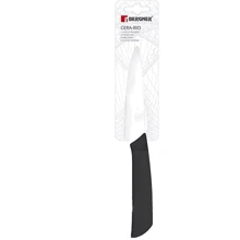Нож Bergner керамический для чистки овощей 9см (BG-39511-BK): Лезвие Циркониевая керамика