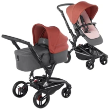 Универсальная коляска 2 в 1 Jane Rider Micro T51 (серо-розовый): Тип коляски универсальная коляска (2-в-1)