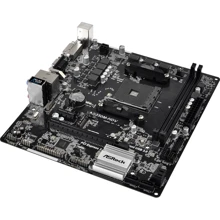 ASRock AB350M-HDV: Разъемы на плате SATA 3.0, PCI Express x1