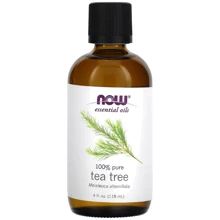 Now Foods Tea Tree Essential Oils Масло чайного дерева 118 ml: Назначение Ароматизация, Расслабление, Антибактериальное