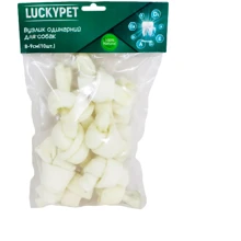 Лакомство для собак Lucky Pet Узелок одинарный №2 8-9 см 10 шт. (551221): Производитель Lucky Pet