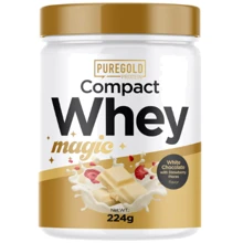 Протеин Pure Gold Compact Magic Whey Protein 224 g / 7 servings / White Chocolate with Strawberry Pieces: Вид Сывороточные