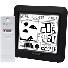 Метеостанція La Crosse WS6823 Black: Метео вимірювання Точка росы, Внутренняя температура, Внутренняя влажность, Внешняя температура, Атмосферное давление, Внешняя влажность