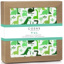 Наматрасник непромокаемый Cosas Water Sheet Dino Green 70х120 (4822052024560): Тип крепления На резинках