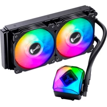 Кулер Jonsbo TW6-240 ARGB Black: Рівень шуму, dB 35.7