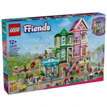 Конструктор LEGO Friends Хартлейк-Сити Квартиры и магазины 2040 деталей (42670): Серия Friends