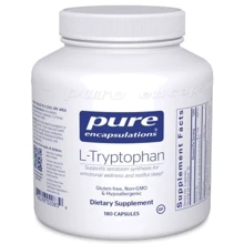 Pure Encapsulations L-Tryptophan 180 caps L-триптофан: Тип Триптофан