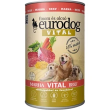 Влажный корм EuroDog Vital с телятиной 1240 г (5999886848156): Тип Влажный корм
