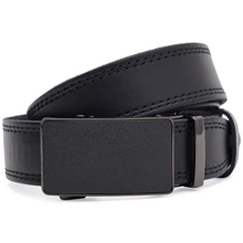 Чоловічий ремінь Borsa Leather чорний (115v1genav18-black): Стать Мужской