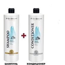 Шампунь+Кондиционер Iv San Bernard Talc для щенков и котят с тальком не раздражает глаза 1+1 л (8340 + 8630 (1000)): Тип средства Набор