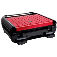 Електрогриль George Foreman 25030-56 Compact Steel Grill: Тип Електрогриль притискної