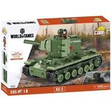 Конструктор COBI World Of Tanks КВ-2, 595 деталей COBI-3039: Количество деталей, шт. 595