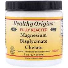 Healthy Origins Magnesium Bisglycinate Chelate (TRAACS) 8 OZ (227 g) Магній хелат бісгліцінат: Тип магній