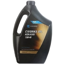 Олія моторна CWORKS OIL 15W-40 ACEA A3/B3 4л: Тип мінеральне