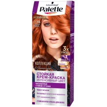 Palette Крем-краска для волос Интенсивный цвет 7-78 Сияющий медный 110 ml: Пол Для женщин