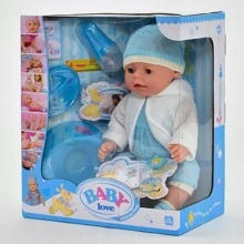 Пупс Baby Love функциональный с аксессуарами (BL 030 A): Производитель Baby Love