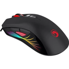Мышь Marvo M519 RGB-LED USB Black (M519): Интерфейс подключения USB