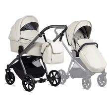 Универсальная коляска 2 в 1 Tutis Mio Leather Light Grey (1232057): Тип коляски Универсальная коляска (2-в-1)