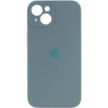 Чехол для iPhone Mobile Case Silicone Case Full Camera Protective Pine Green for iPhone 15 Plus: Цвет зеленый