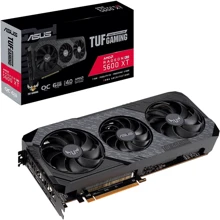 Відеокарта ASUS Radeon RX 5600 XT 6144Mb TUF 3 TOP EVO GAMING (TUF3-RX5600XT-T6G-EVO-GAMING): Обсяг пам'яті, Гб 6