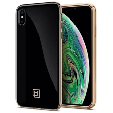 Чехол для iPhone Spigen La Manon Etui Gold (065CS25312) for iPhone Xs Max: Цвет золотой