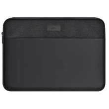 WIWU Minimalist Laptop Sleeve Black for MacBook Pro 16" M3 | M2 | M1: Цвет черный (Black)