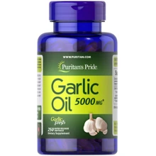 Puritans Pride Garlic Oil Чесночное масло 5000 мг 250 капсул: Форма выпуска Капсулы