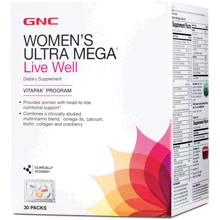 GNC Women's Multivitamin Live Well Vitapak, 30 servings: Тип мультивітаміни