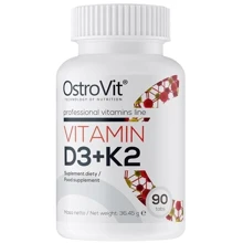 OstroVit Vitamin D3 + K2 90tabs: Форма випуску Таблетки